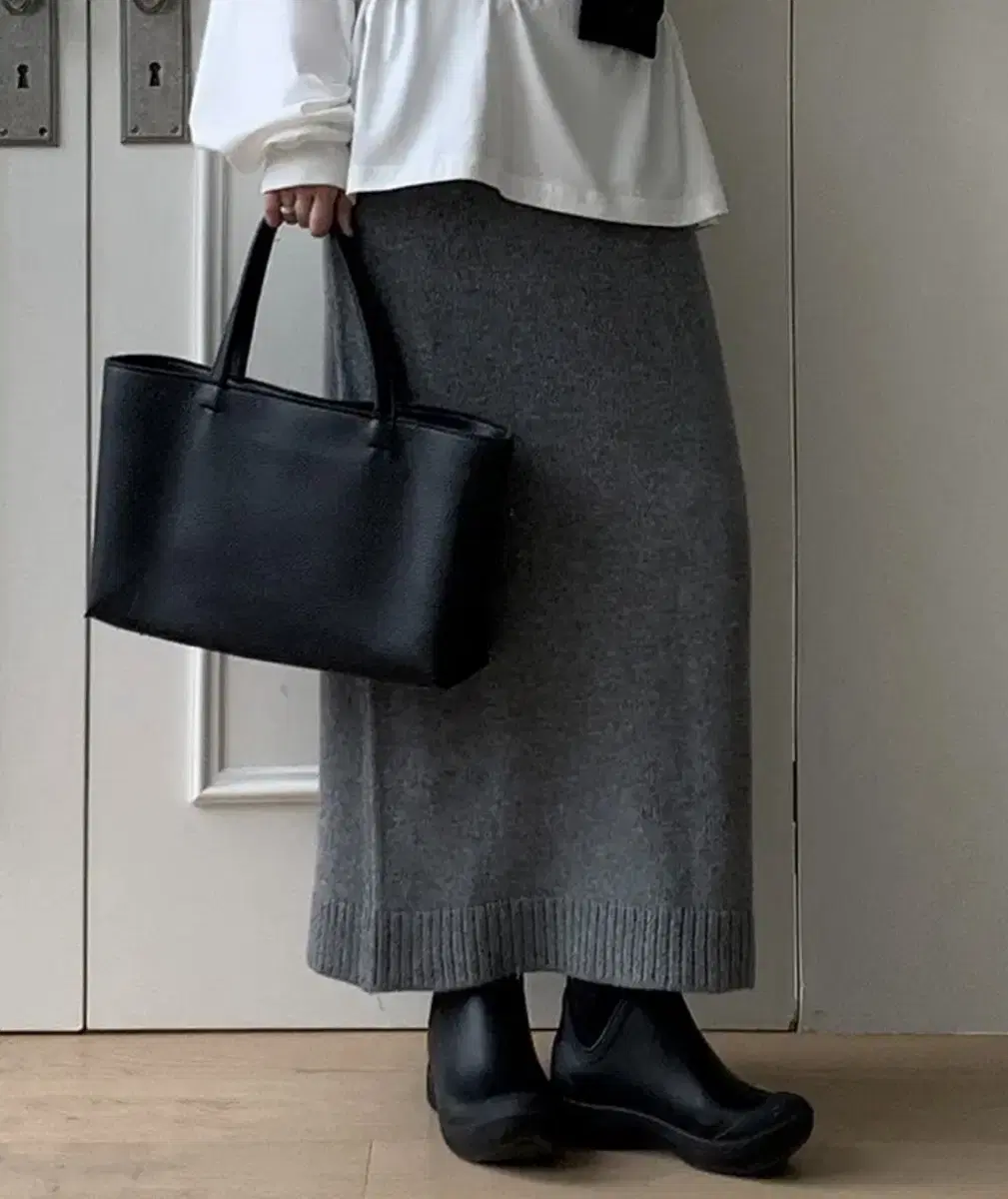 어리틀빗 sis wool kint skirt (wool 60)